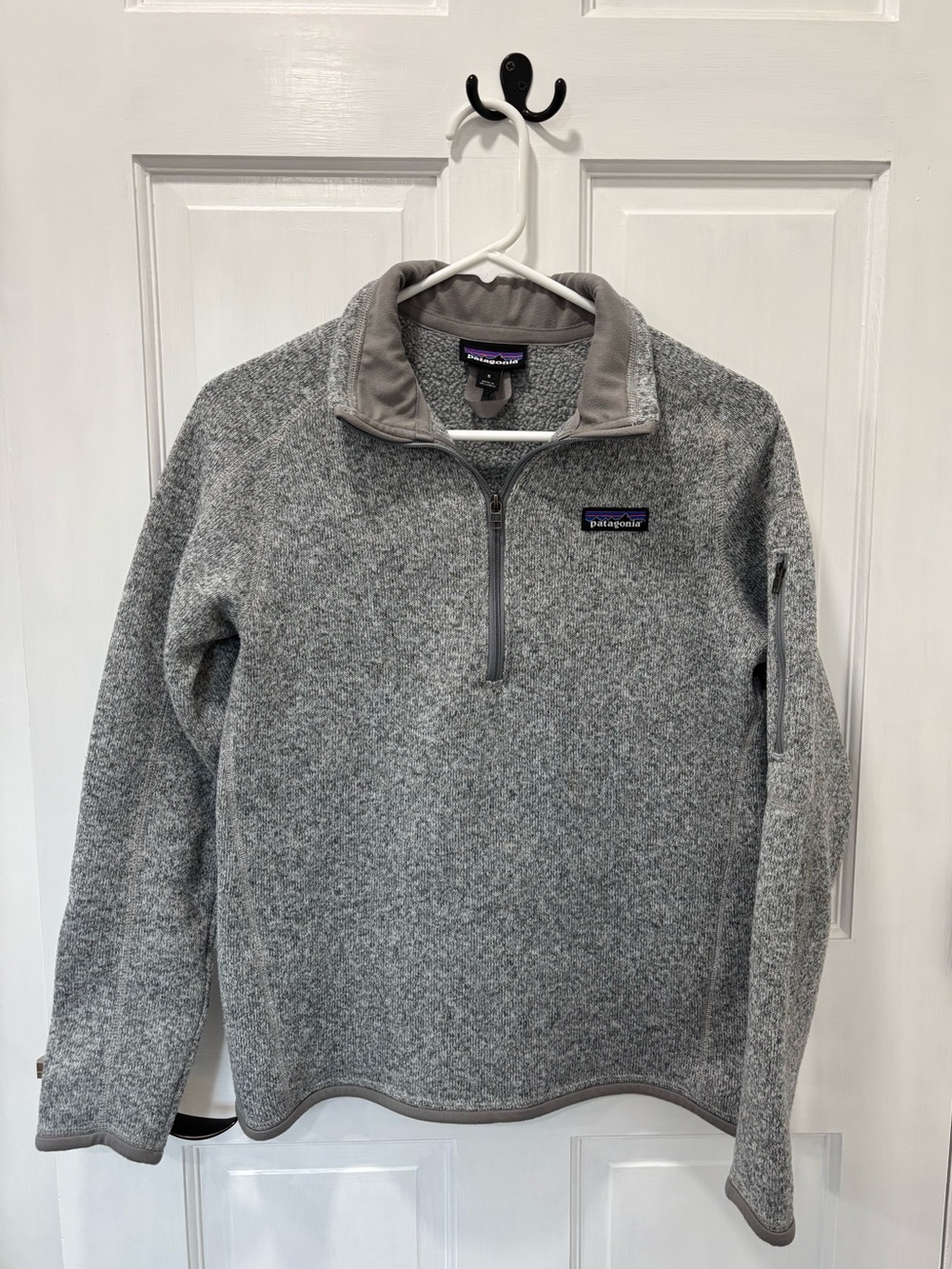 Patagonia Women’s Gray Half-Zip Fleece Pullover